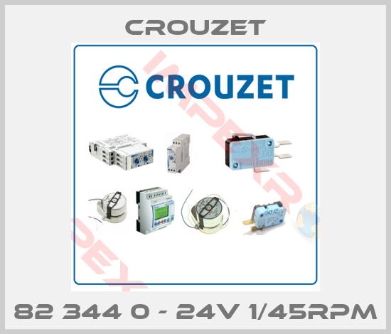Crouzet-82 344 0 - 24V 1/45rpm