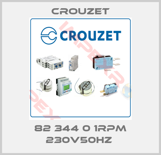 Crouzet-82 344 0 1rpm 230V50Hz 