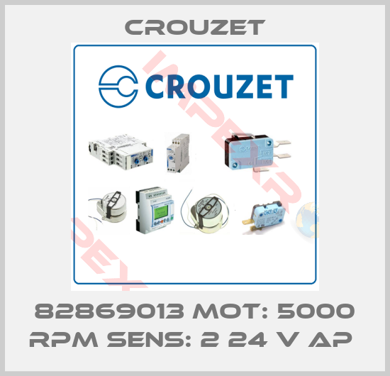 Crouzet-82869013 MOT: 5000 RPM SENS: 2 24 V AP 