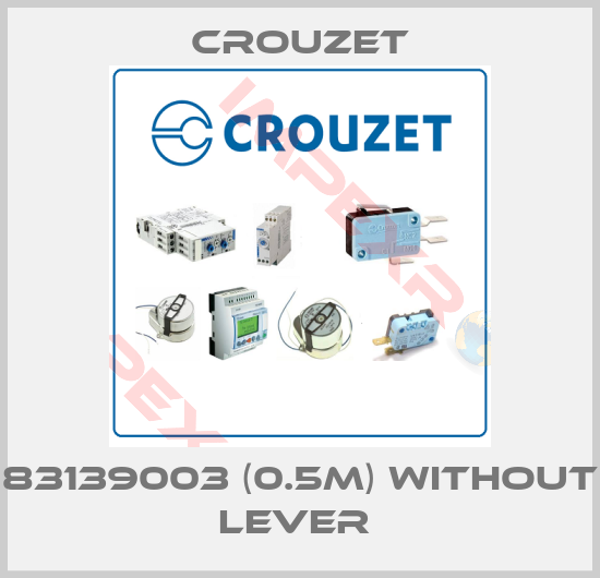 Crouzet-83139003 (0.5M) WITHOUT LEVER 