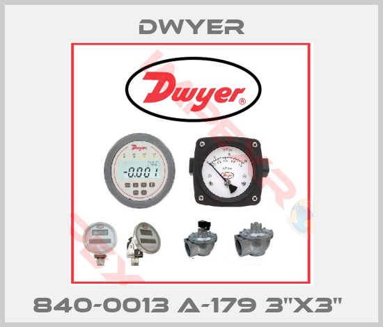 Dwyer-840-0013 A-179 3"X3" 