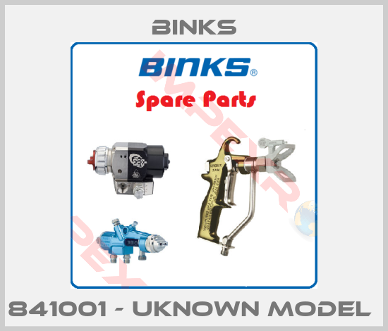 Binks-841001 - UKNOWN MODEL 