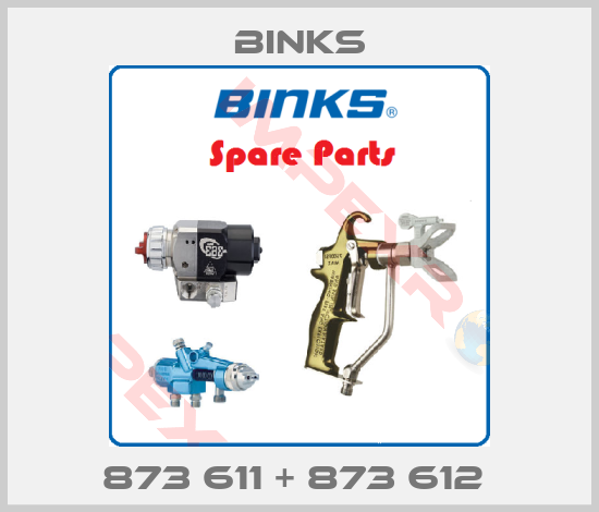 Binks-873 611 + 873 612 