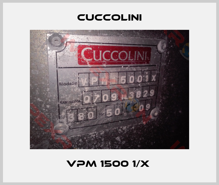 Cuccolini-VPM 1500 1/X 