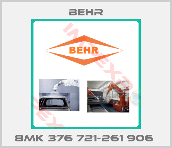 Behr-8MK 376 721-261 906 