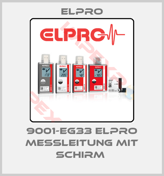 Elpro-9001-EG33 ELPRO Messleitung mit Schirm 