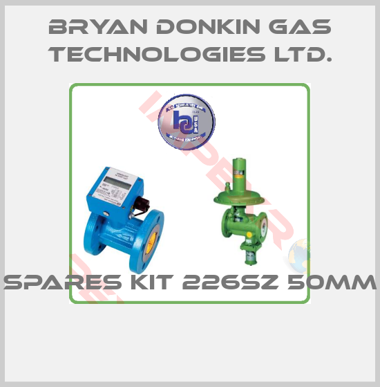Bryan Donkin Gas Technologies Ltd.-Spares Kit 226SZ 50MM 