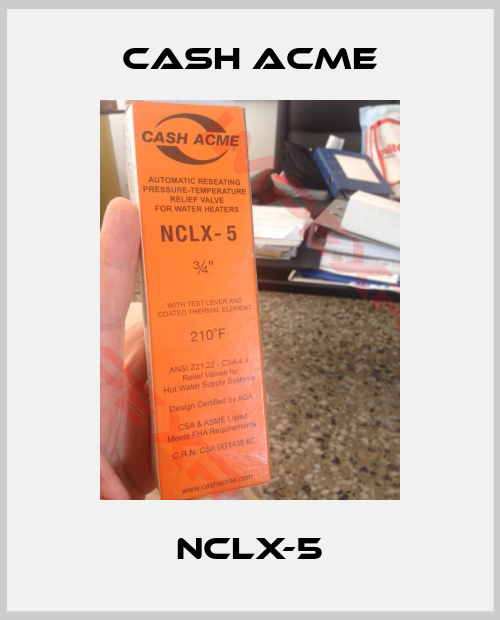 Cash Acme-NCLX-5