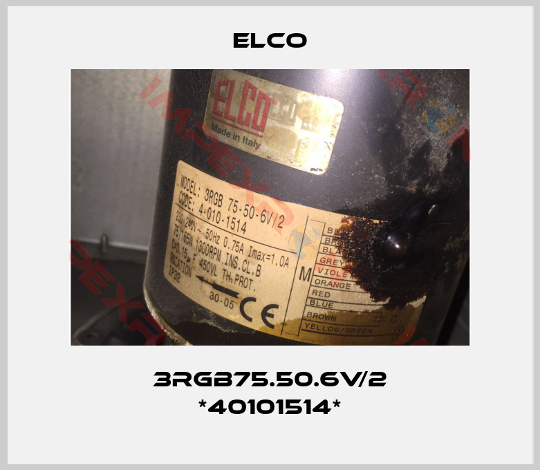 Elco-3RGB75.50.6V/2 *40101514*