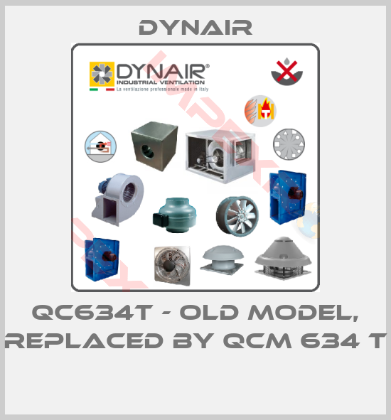 Dynair-QC634T - old model, replaced by QCM 634 T 