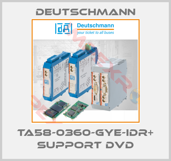 Deutschmann-TA58-0360-GYE-IDR+ Support DVD