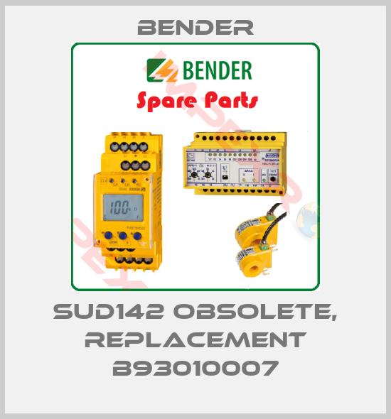 Bender-SUD142 obsolete, replacement B93010007