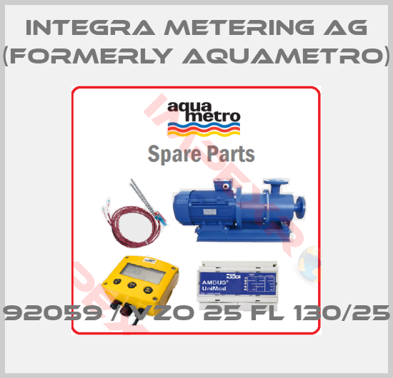 Integra Metering AG (formerly Aquametro)-92059 / VZO 25 FL 130/25