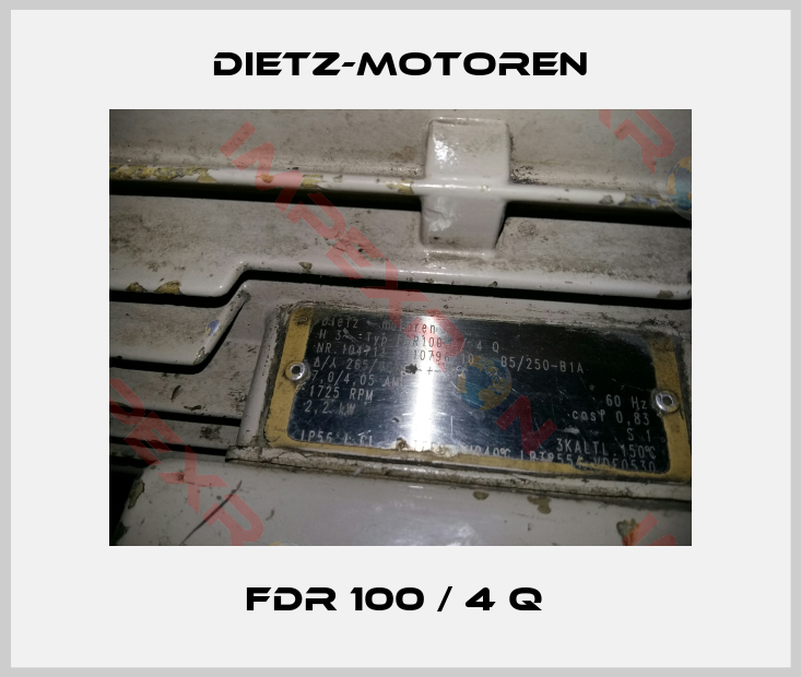 Dietz-Motoren-FDR 100 / 4 Q 