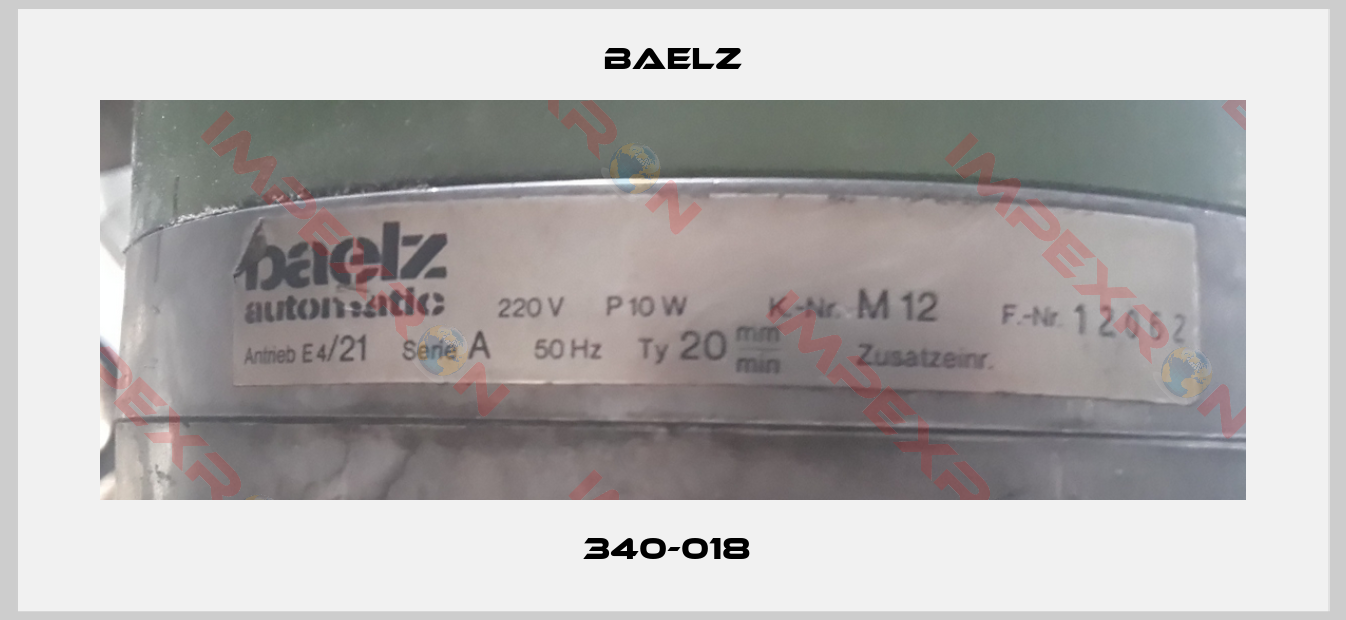 Baelz-340-018 