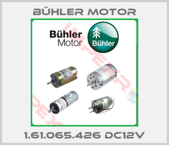 Bühler Motor-1.61.065.426 DC12V