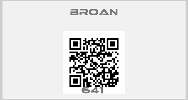 Broan-641 