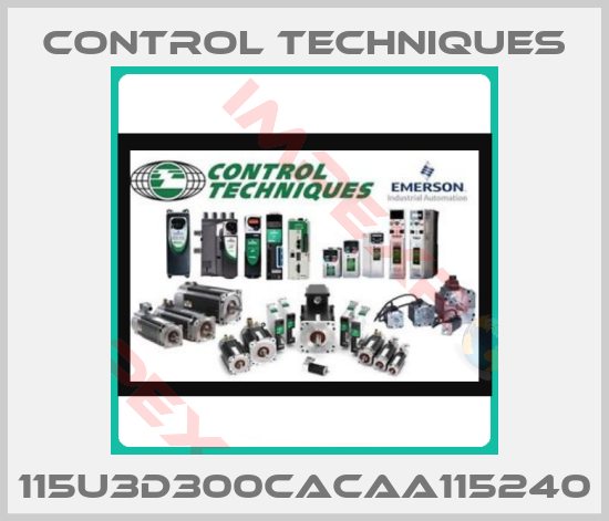 Control Techniques-115U3D300CACAA115240