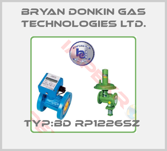 Bryan Donkin Gas Technologies Ltd.-typ:BD RP1226SZ 