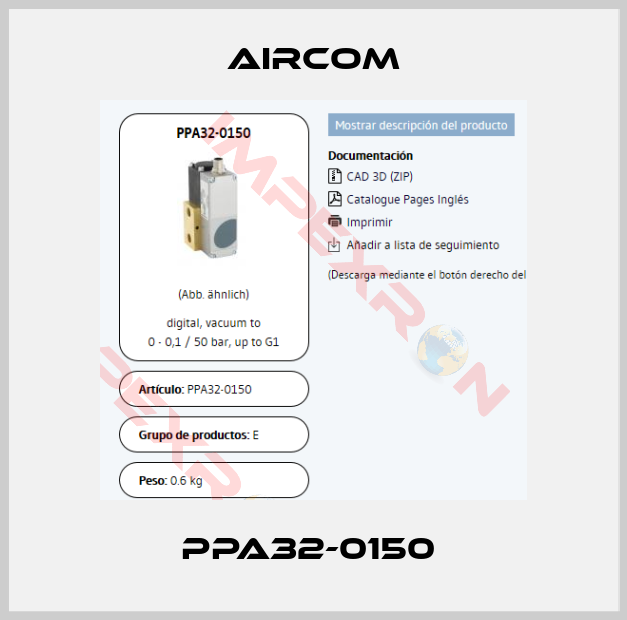 Aircom-PPA32-0150 