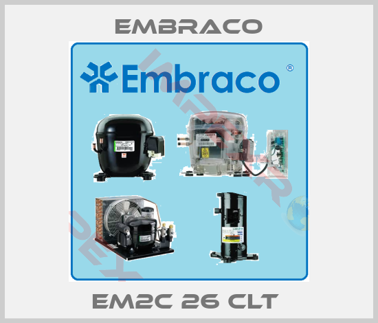 Embraco-EM2C 26 CLT 