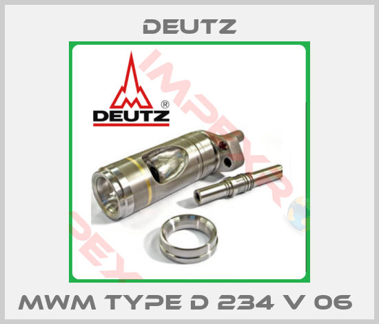 Deutz-MWM TYPE D 234 V 06 