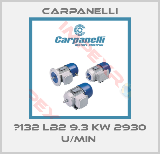 Carpanelli-М132 Lb2 9.3 kw 2930 U/Min 