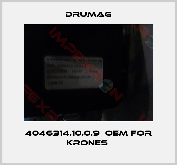 Specken Drumag-4046314.10.0.9  OEM for Krones 