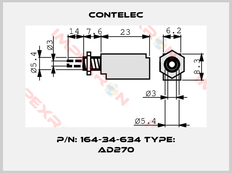 Contelec-P/N: 164-34-634 Type: AD270