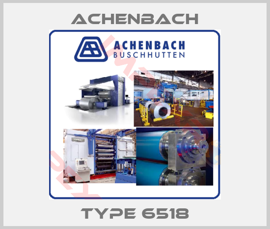 ACHENBACH-Type 6518