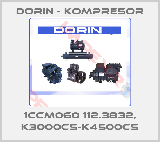 Dorin - kompresor-1CCM060 112.3832, K3000CS-K4500CS