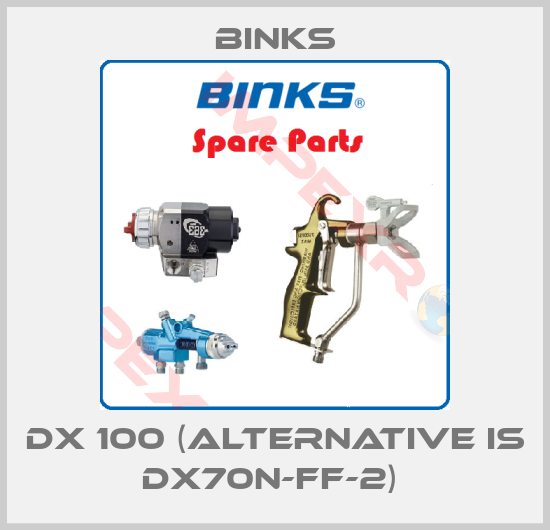 Binks-DX 100 (alternative is DX70N-FF-2) 