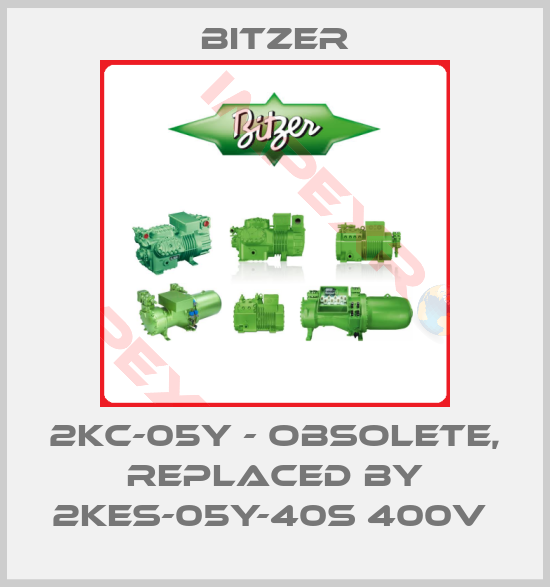 Bitzer-2KC-05Y - obsolete, replaced by 2KES-05Y-40S 400V 