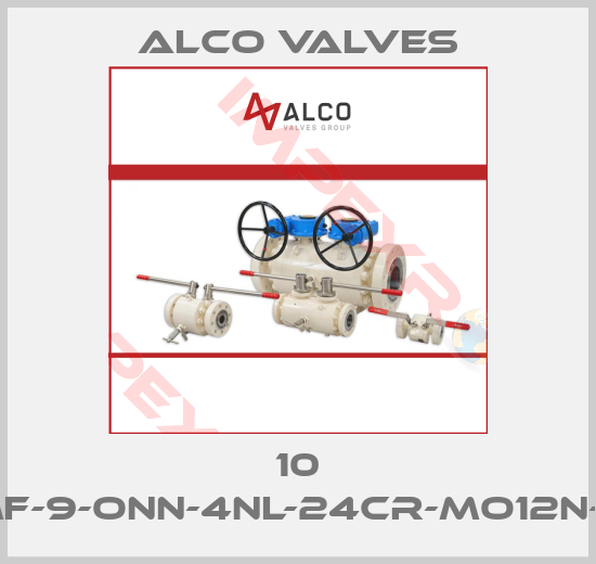 Alco Valves-10 DMF-9-ONN-4NL-24CR-MO12N-06