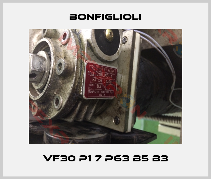 Bonfiglioli-VF30 P1 7 P63 B5 B3