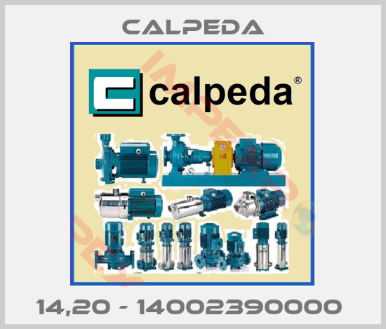 Calpeda-14,20 - 14002390000 