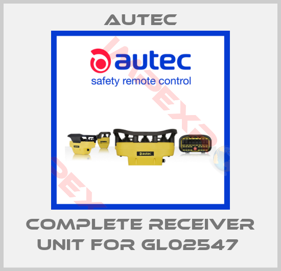 Autec-COMPLETE RECEIVER UNIT for GL02547 