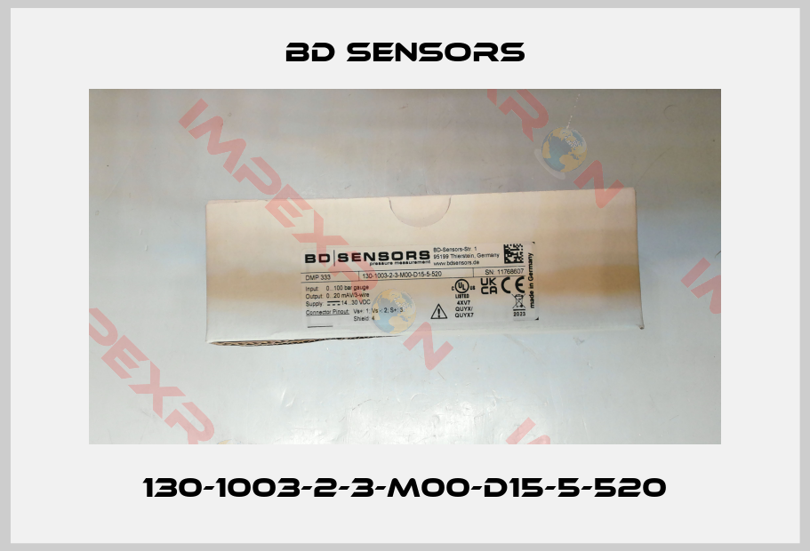 Bd Sensors-130-1003-2-3-M00-D15-5-520