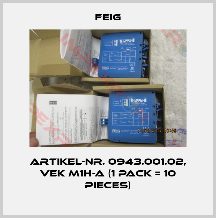 FEIG ELECTRONIC-Artikel-Nr. 0943.001.02, VEK M1H-A (1 pack = 10 pieces)