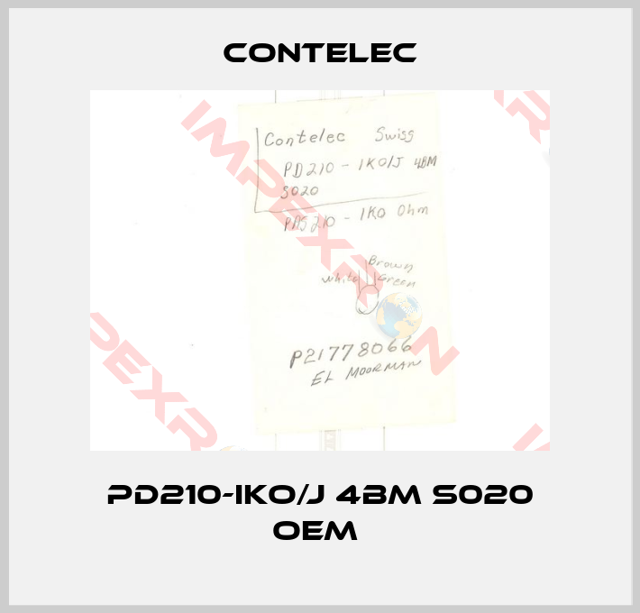 Contelec-PD210-IKo/J 4BM S020 oem 
