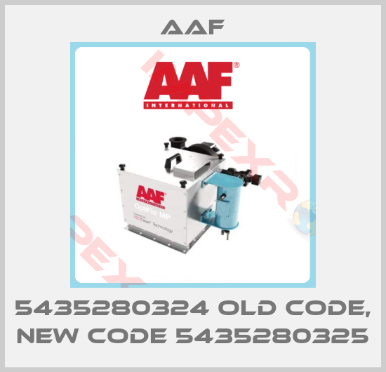 AAF-5435280324 old code, new code 5435280325