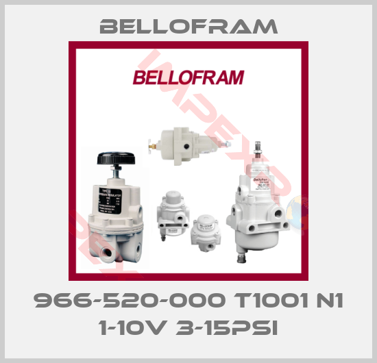 Bellofram-966-520-000 T1001 N1 1-10V 3-15PSI