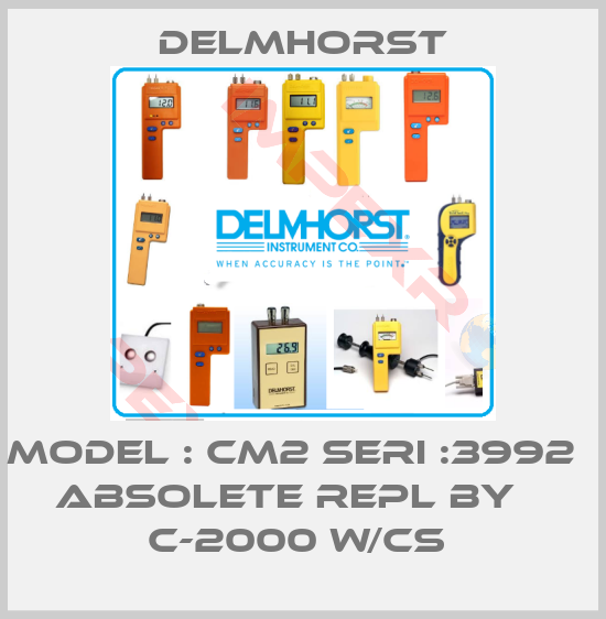 Delmhorst-model : cm2 seri :3992    absolete repl by    C-2000 W/CS 