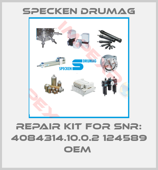 Specken Drumag-Repair Kit For SNR: 4084314.10.0.2 124589 oem 