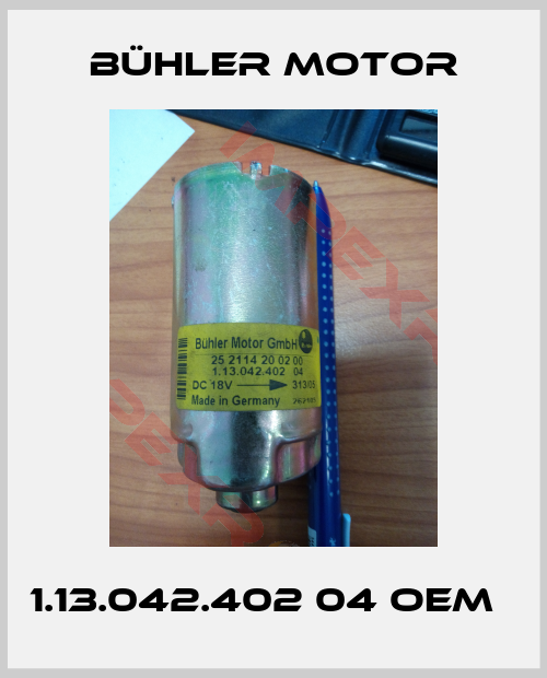 Bühler Motor-1.13.042.402 04 oem  