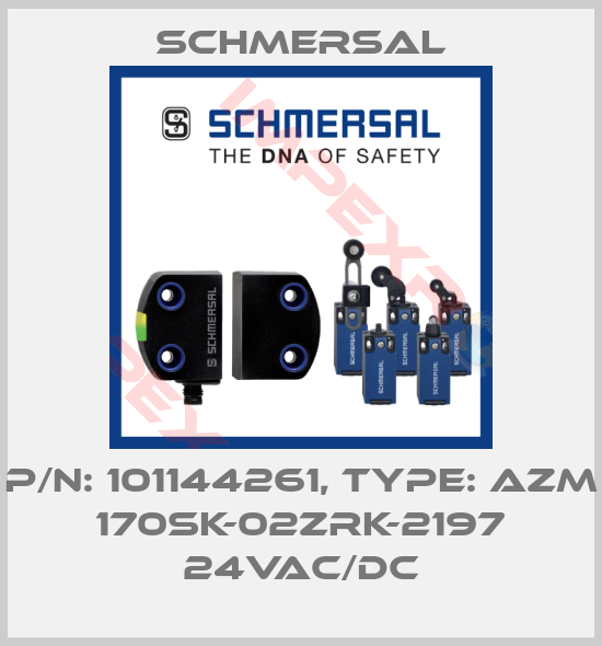 Schmersal-p/n: 101144261, Type: AZM 170SK-02ZRK-2197 24VAC/DC