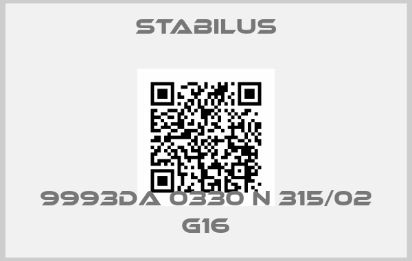 Stabilus-9993DA 0330 N 315/02 G16