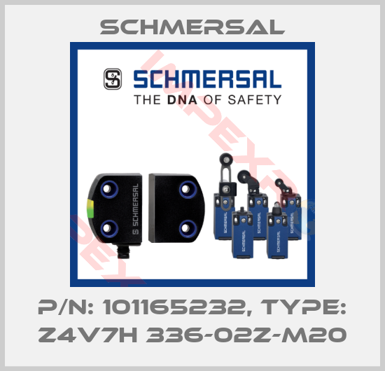 Schmersal-p/n: 101165232, Type: Z4V7H 336-02Z-M20
