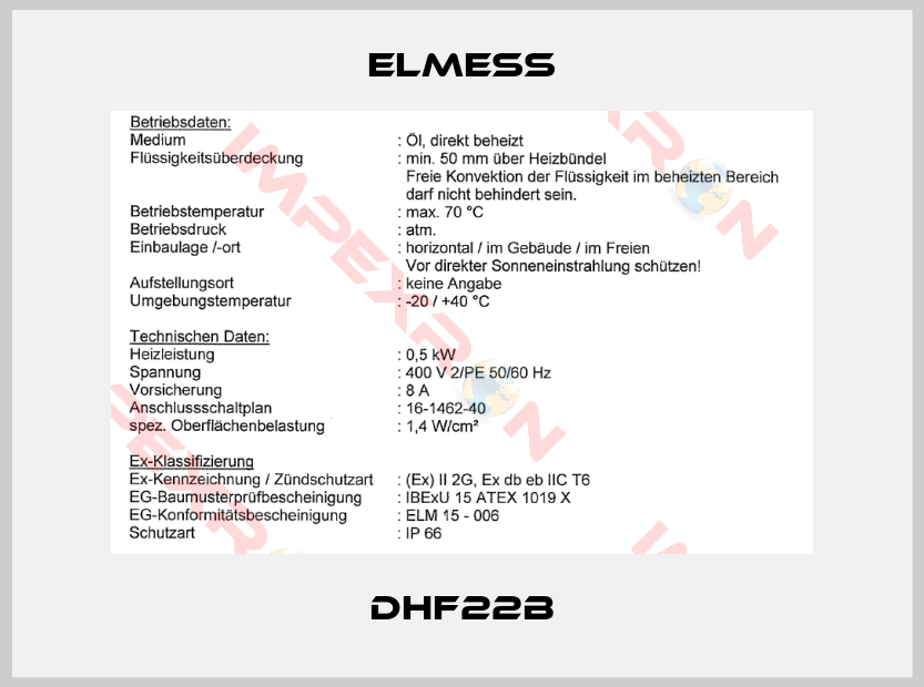 Elmess-DHF22B