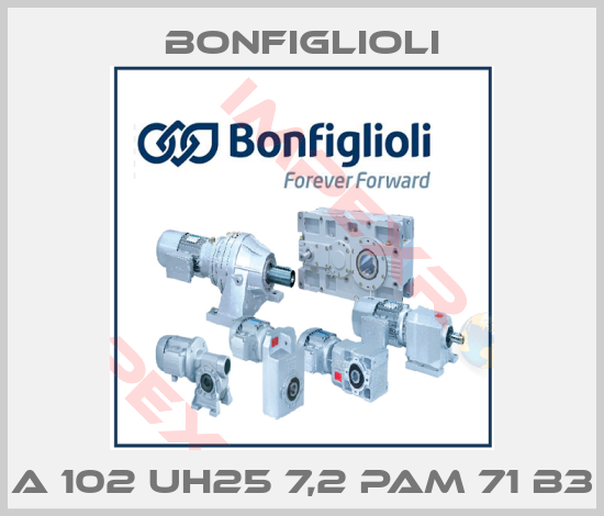 Bonfiglioli-A 102 UH25 7,2 PAM 71 B3